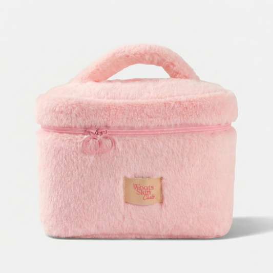 WOOTS SKIN CLUB BEAUTY POUCH - PINK