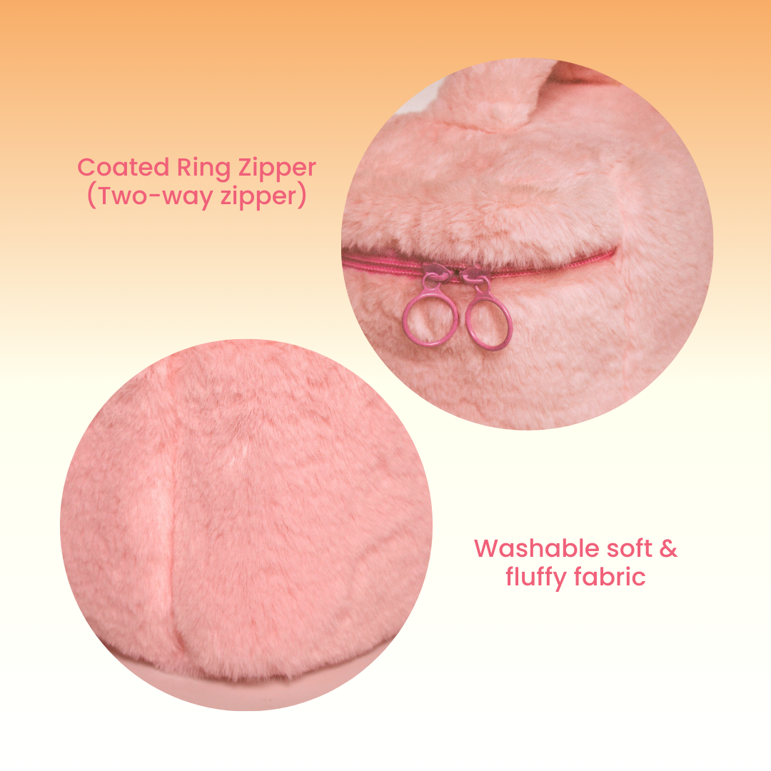 WOOTS SKIN CLUB BEAUTY POUCH - PINK