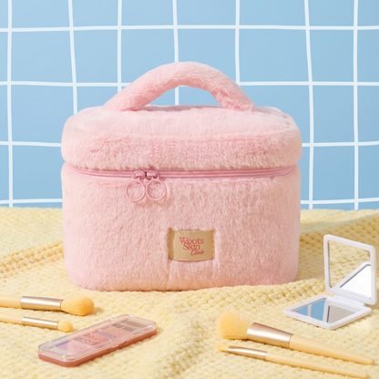 WOOTS SKIN CLUB BEAUTY POUCH - PINK