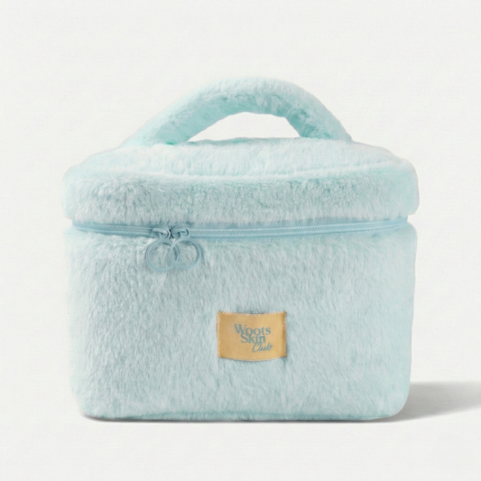 WOOTS SKIN CLUB BEAUTY POUCH - BLUE